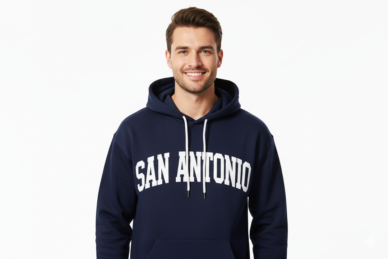 San Antonio Hoodie for Men and Women – Classic City Name Graphic Sweatshirt - Image 3